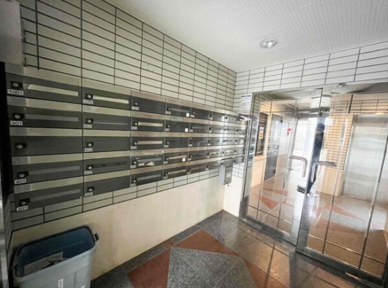 集合ポスト設置。