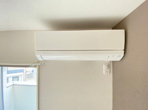 エアコン完備で年中快適に過ごせます