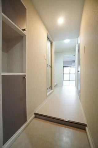 玄関収納有りで靴の収納に困りません