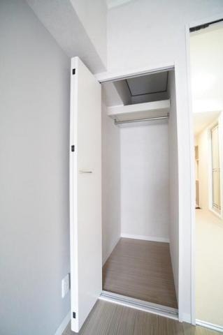 お洋服の収納もバッチリです