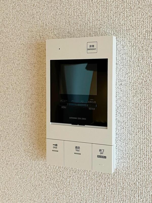 外の様子もみれ安心。