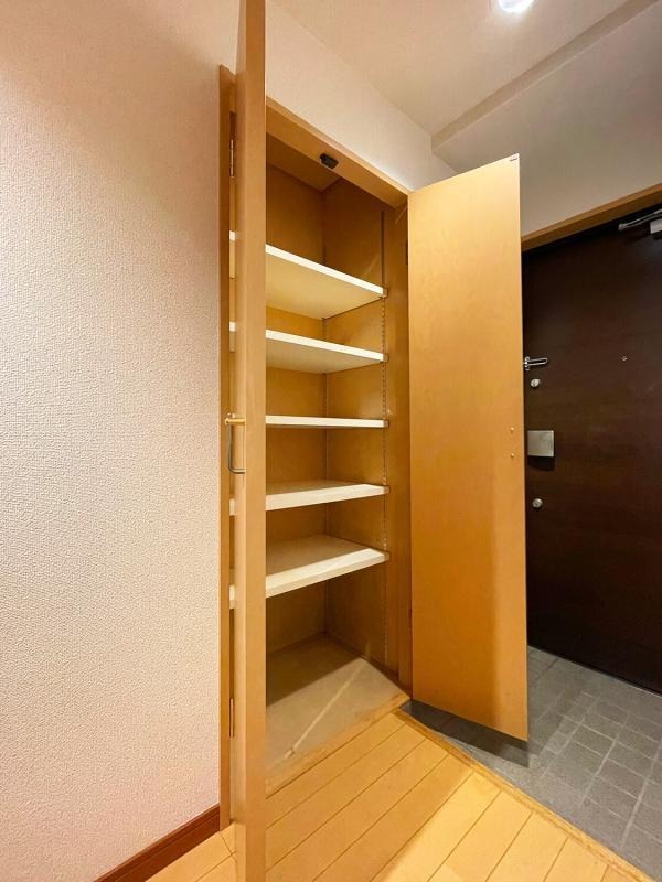 シューズボックスも完備。