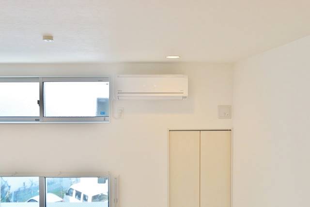 冷暖房で1年中快適です