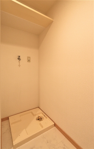 室内洗濯機置場があります