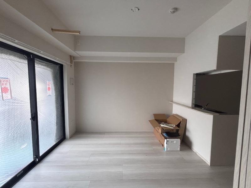 汚れが目立たない床色です