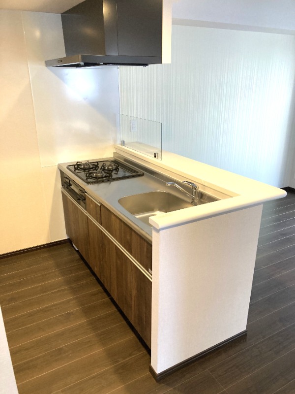 カウンターキッチンで料理が捗ります