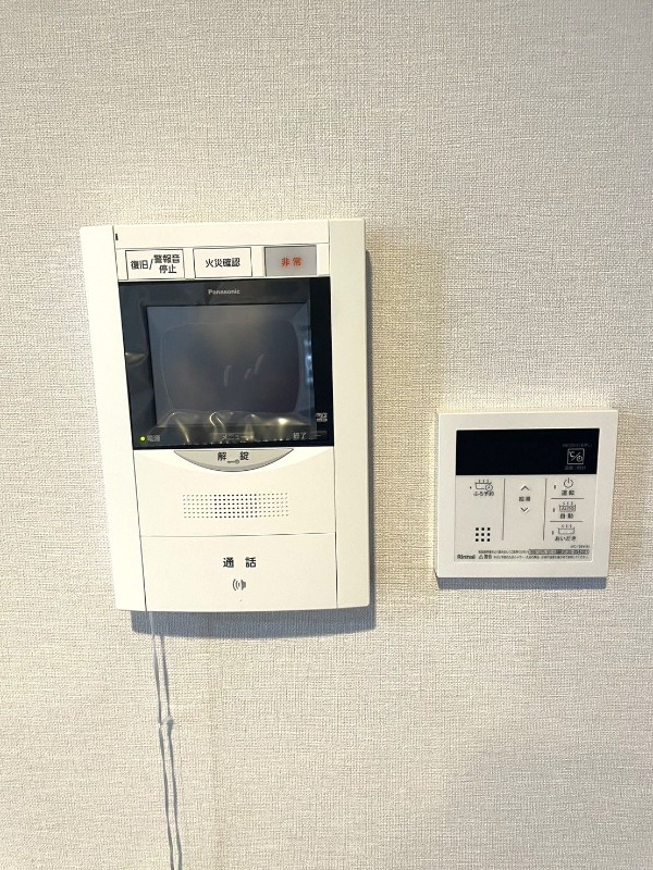 女性も安心のモニターホン