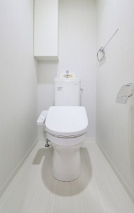 温水洗浄便座付きです