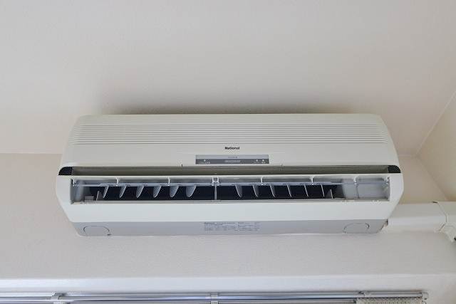 エアコン付きで年中快適に過ごせますね