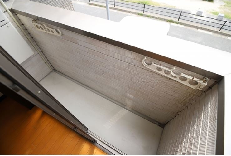 洗濯物はこちらへ