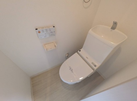 清潔感のあるトイレです