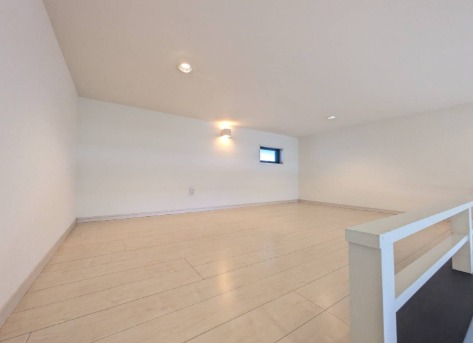 多目的に使えるロフト付きです