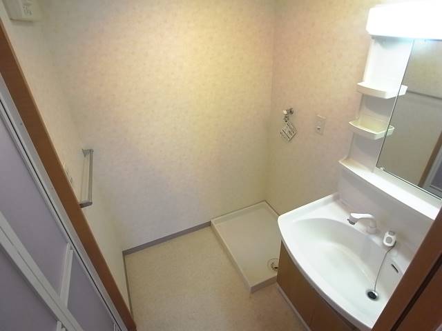 朝の支度はこちらで