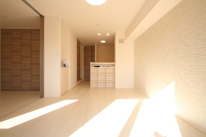 広いリビングです