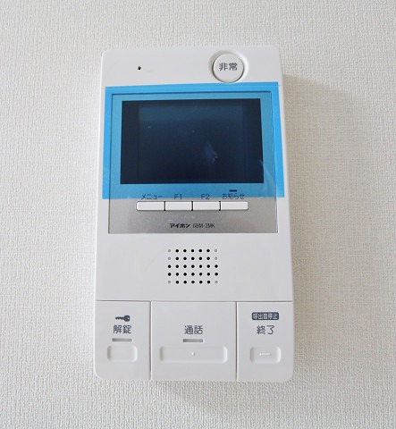 モニタ付きで来客時も安心