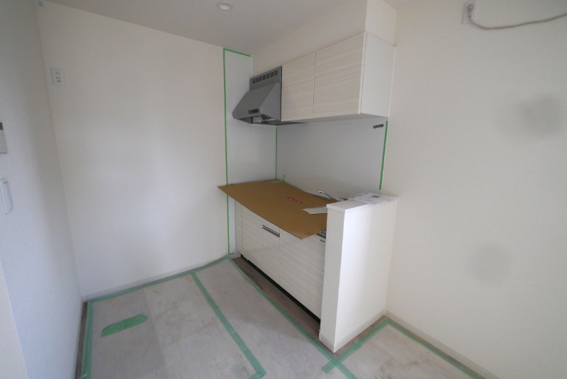 綺麗なキッチンで料理がはかどりますね