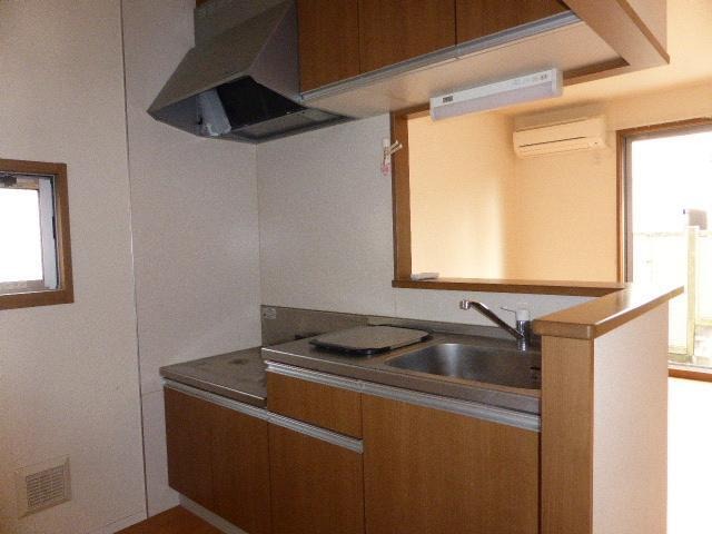 人気のカウンターキッチンです