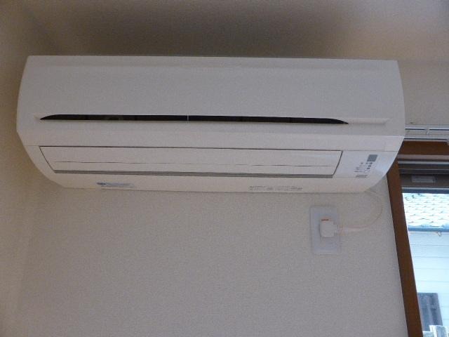 エアコン完備で年中快適に過ごせます