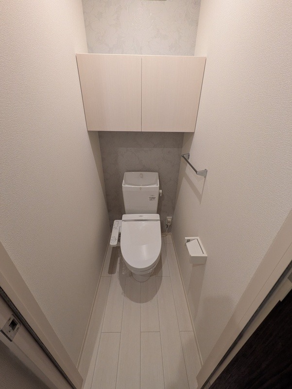 清潔感のあるトイレです