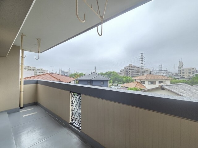 バルコニーからの眺めが良いです