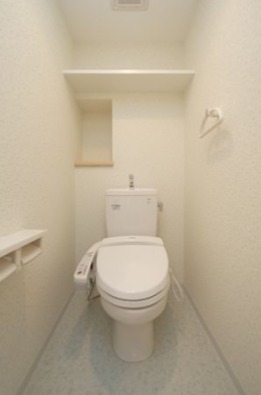 清潔感ある空間です。