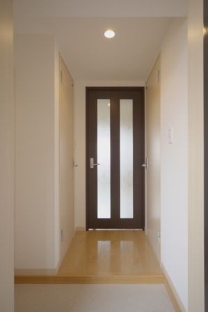 玄関からの眺めです。