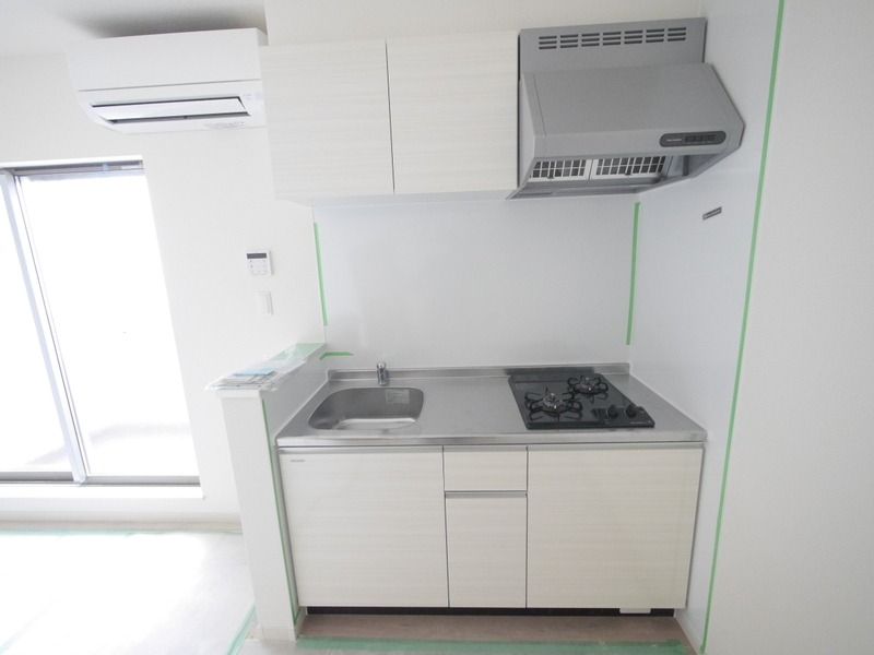 システムキッチンで料理も捗ります。