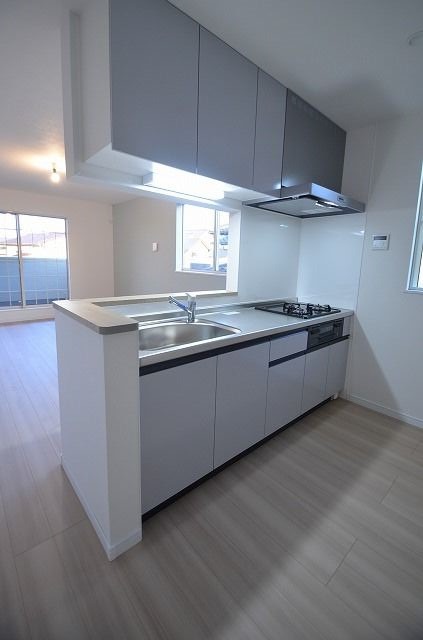 グリル付きでお料理がはかどります。