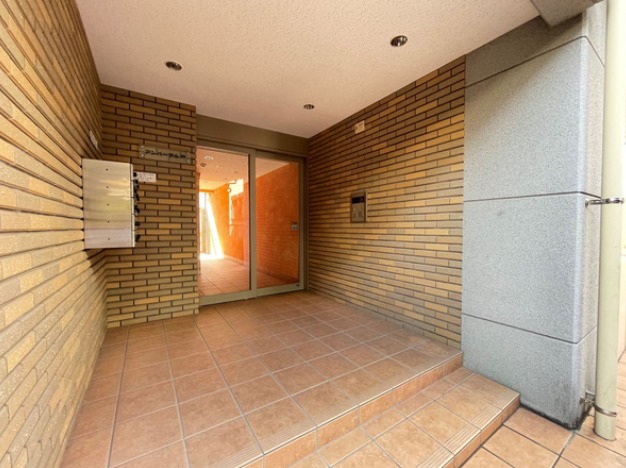 オートロック付きで安心です