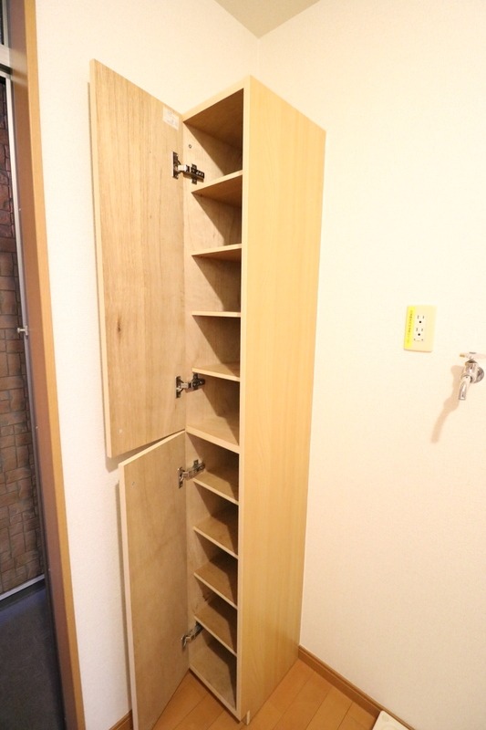 玄関収納もばっちりです。
