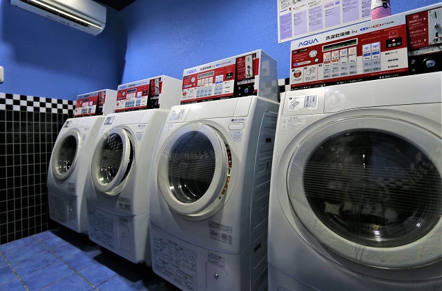 ランドリー付きは便利ですよね