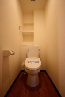 嬉しい温水洗浄便座付き