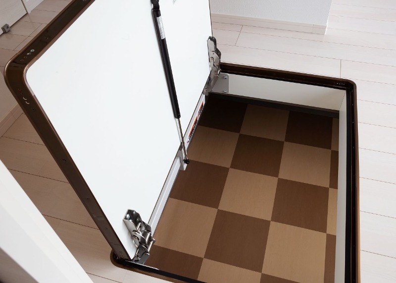 床下収納は活躍できそう