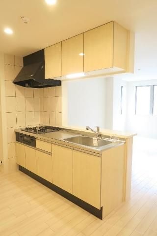 憧れのカウンターキッチンです