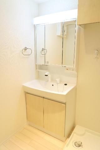 朝の支度はこちらです