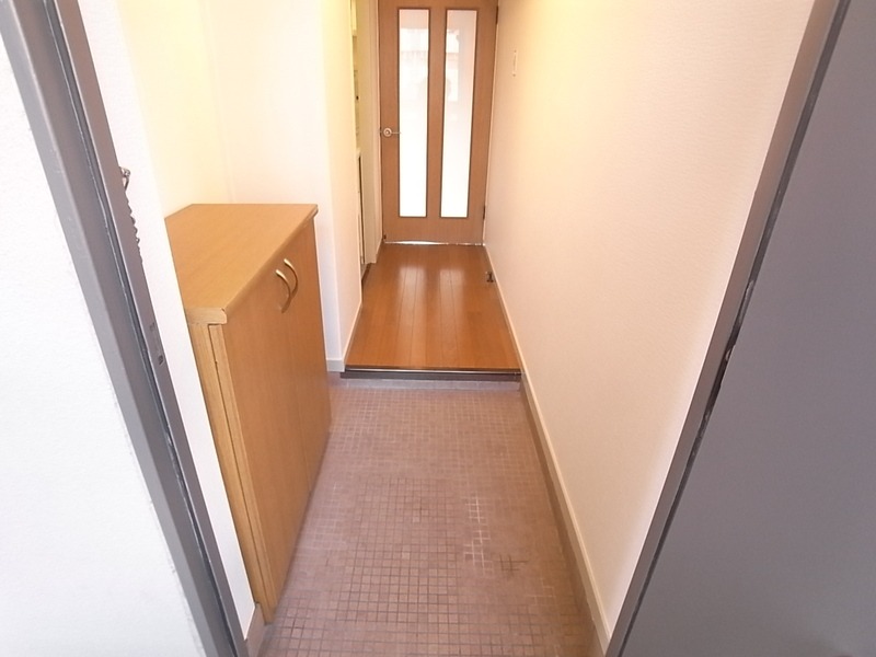 開放感のある玄関ですね