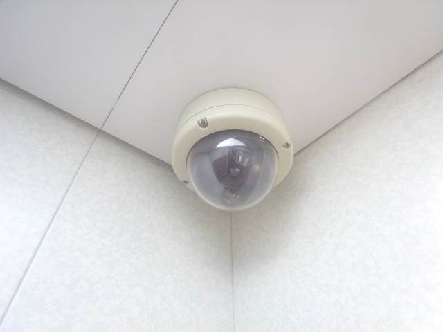 防犯カメラ付き