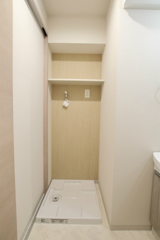 室内洗濯機置き場です