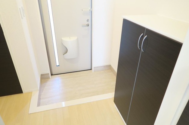 玄関はこんな感じです