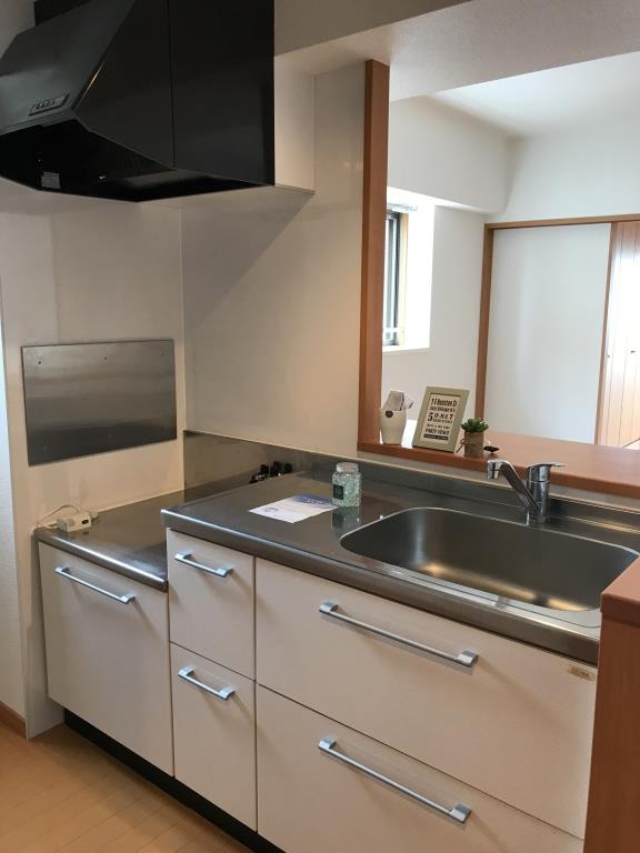 作業スペースもあって料理がはかどりますね。