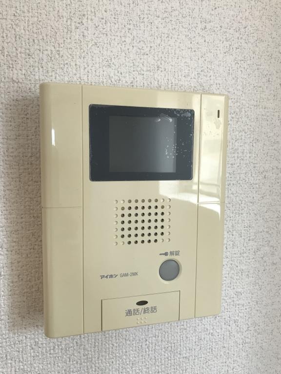 モニターホンで安心安全です