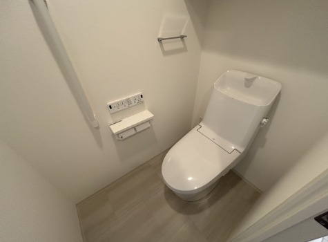 清潔感のあるトイレです