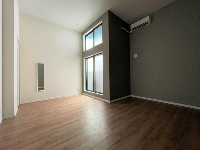 圧迫感のないリビングです。