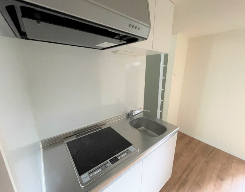 IHコンロでお掃除楽ちん。