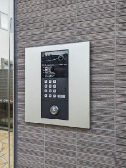 オートロックで安心ですね