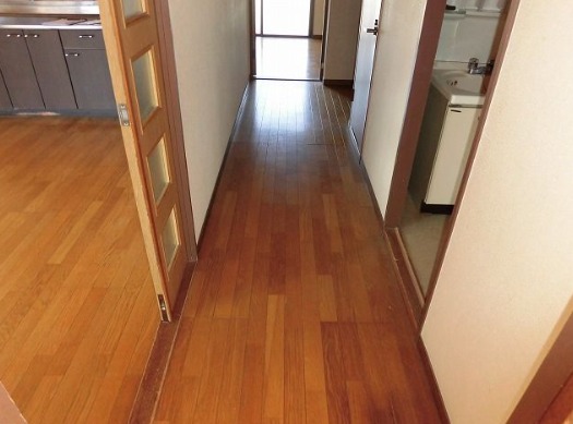 広い廊下です。