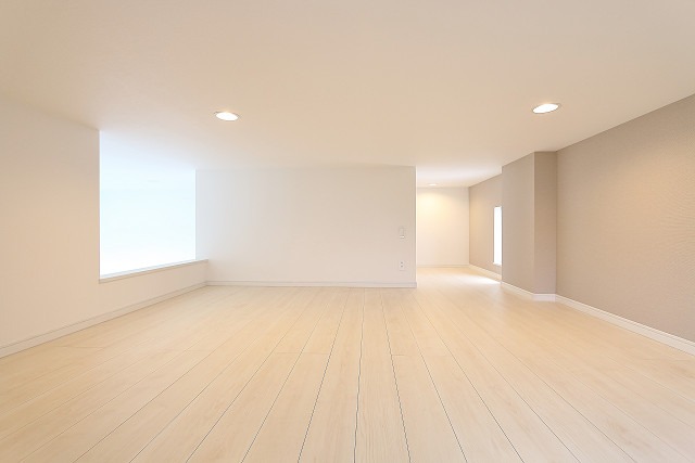 ロフトスペースは物置としても寝室としても大活躍