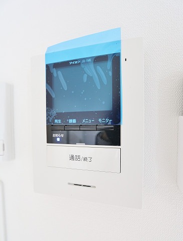 急な来客でも顔がわかると安心です