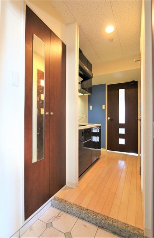 玄関はこんな感じです。