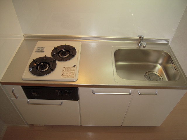 ２口コンロでお料理がはかどります